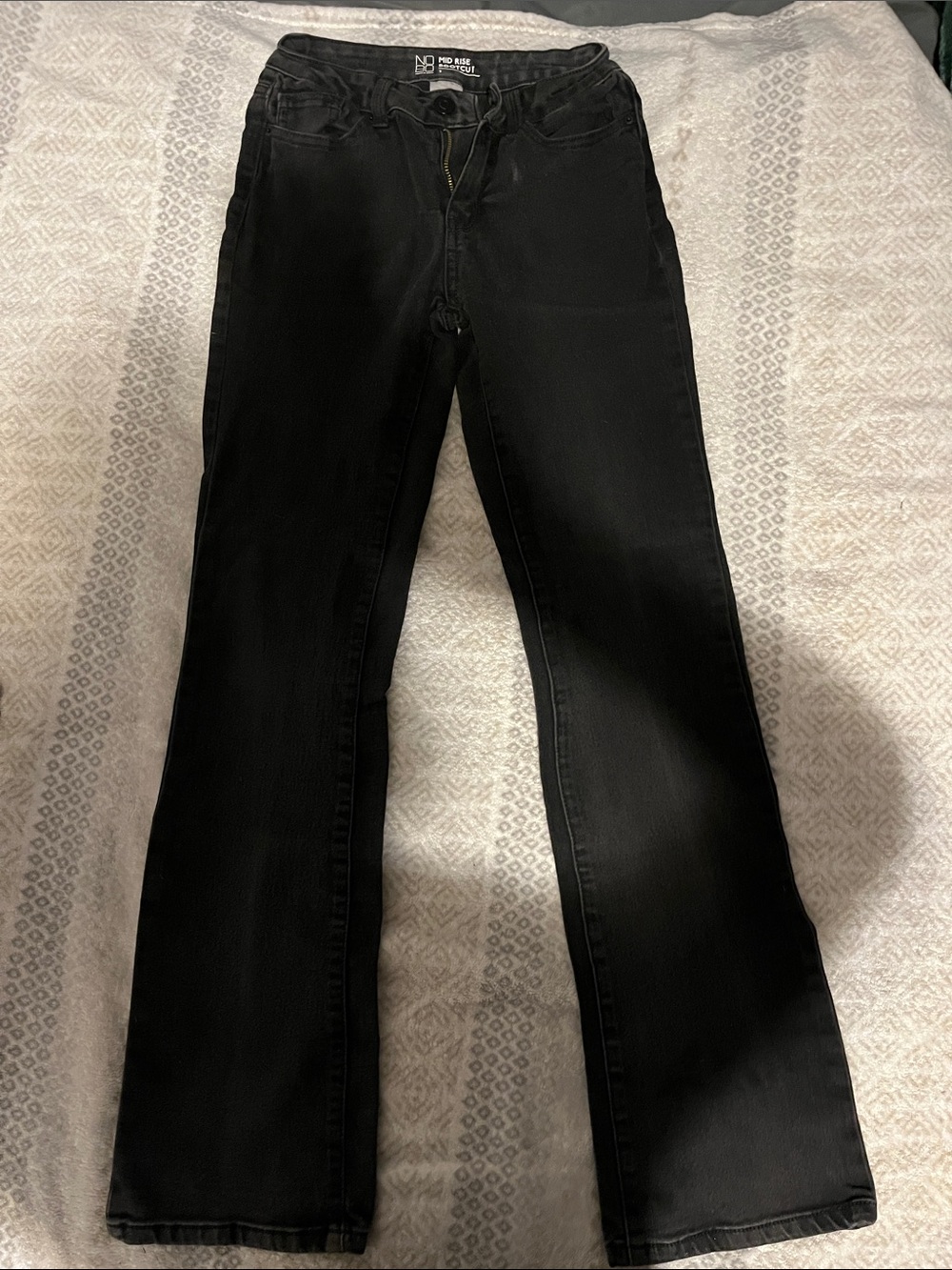 No Boundaries Black Flare Jeans - Classic Five-Pocket Style